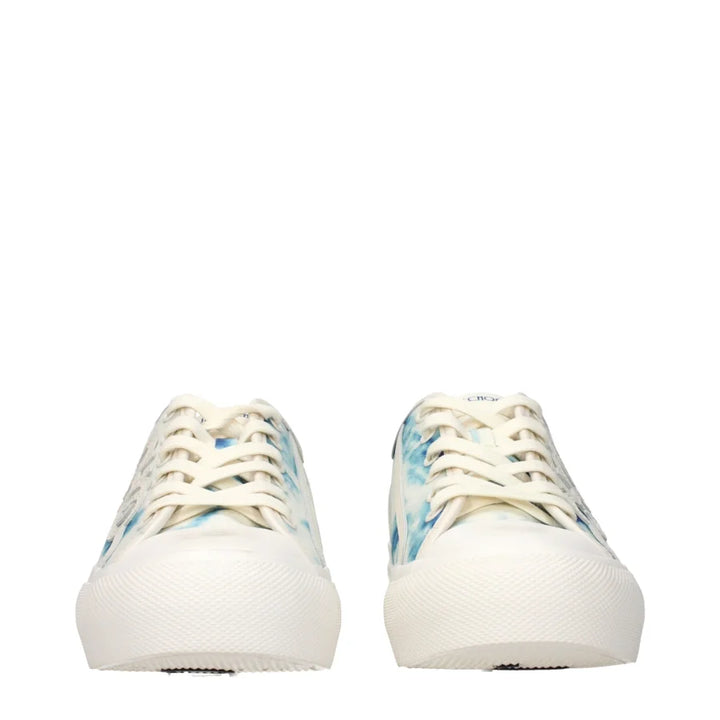 Jimmy Choo Beige Fabric Low Top Sneakers