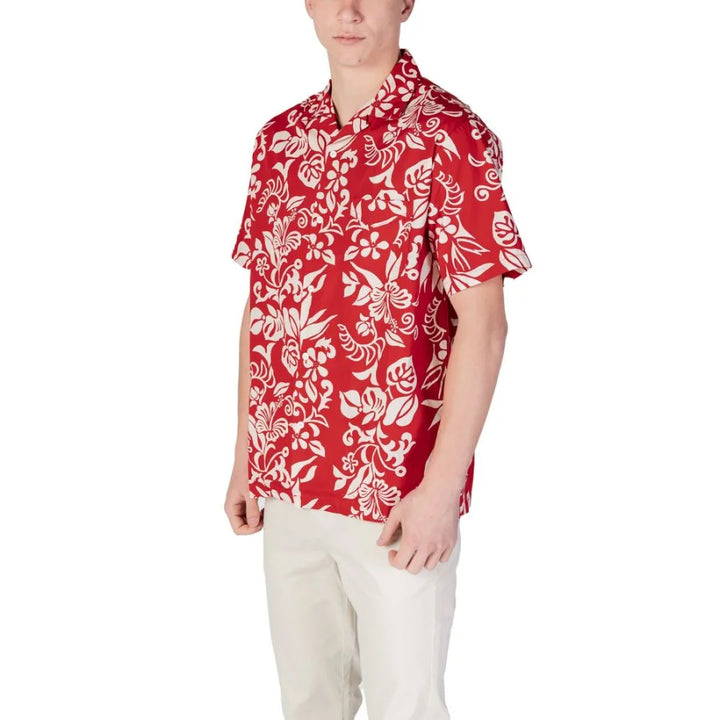 Replay Multicolor Cotton Shortsleeve Shirt