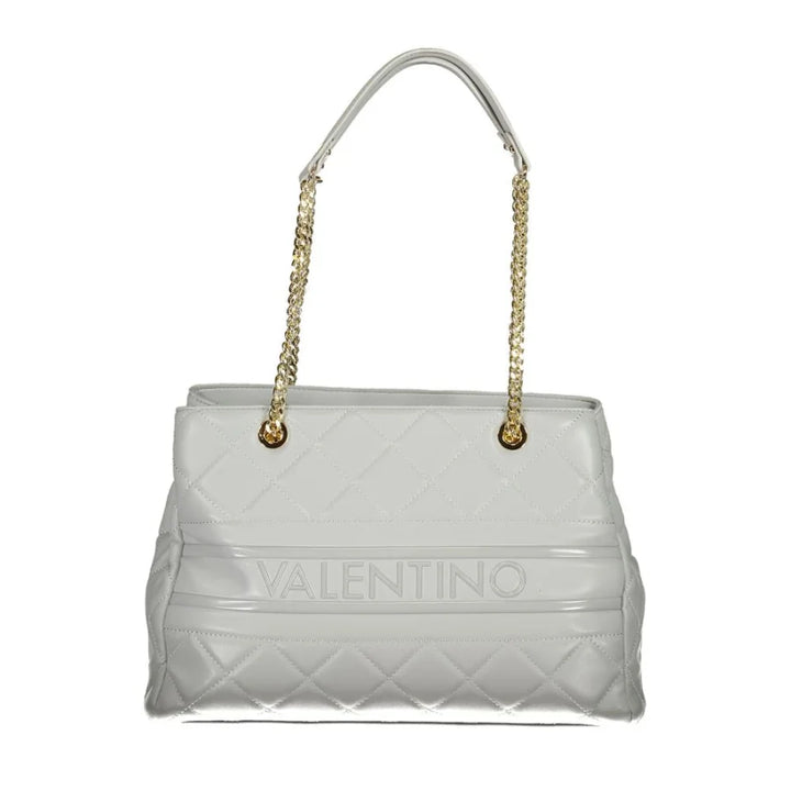 Mario Valentino Grigio Polyurethane Women Handbag