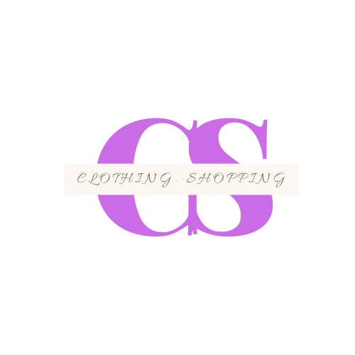 Clothings,shopping's logo with purple cs design for our brand