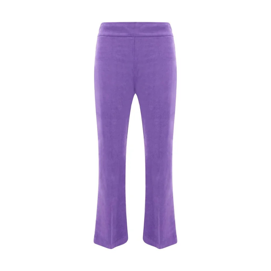 Avenue Montaigne Multicolor Cotton Casual Pants