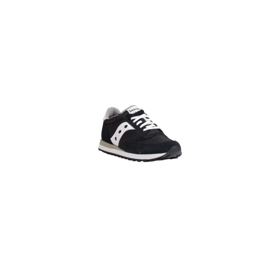 Saucony Black Suede Leather Low Top Sneakers