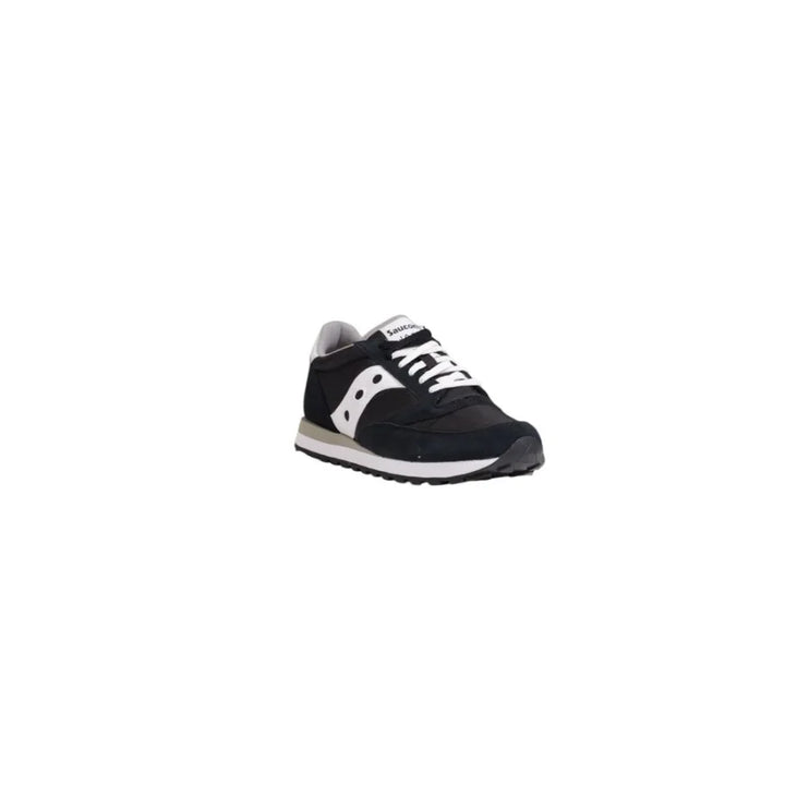 Saucony Black Suede Leather Low Top Sneakers