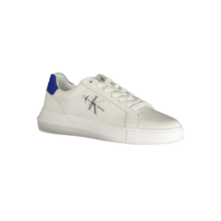 Calvin Klein White Leather Men Sneaker