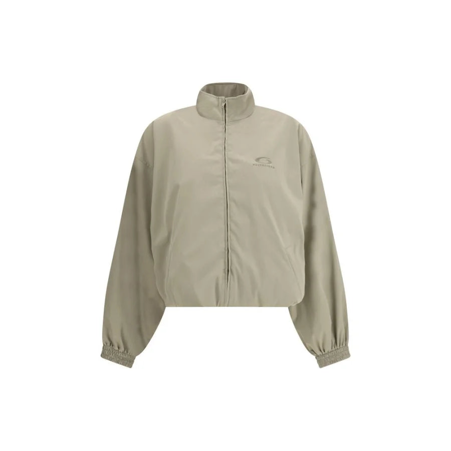 Balenciaga Beige Polyester Shell Jacket
