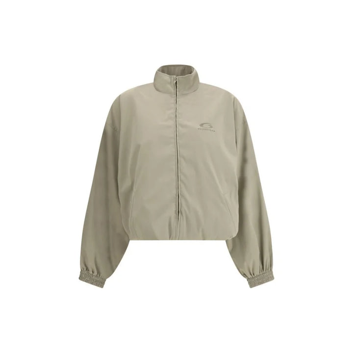 Balenciaga Beige Polyester Shell Jacket