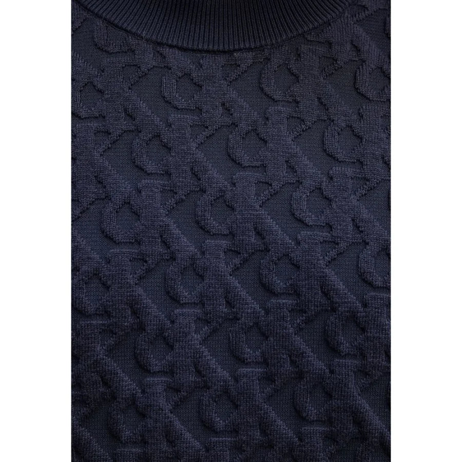 Calvin Klein Jeans Blue Cotton Sweatshirt