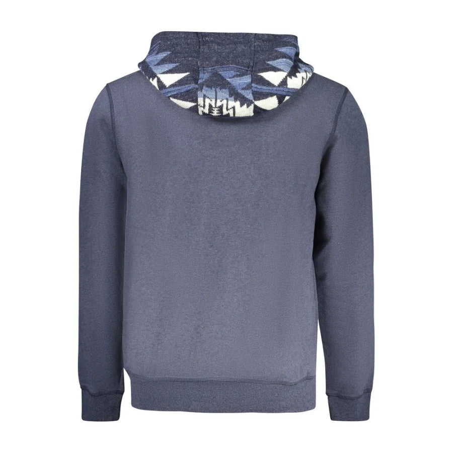 Guess Jeans Blue Cotton Men’s Hoodie
