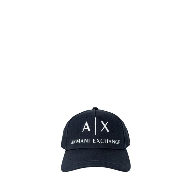 Armani Exchange Blue Cotton Cap (Baseball Hat)