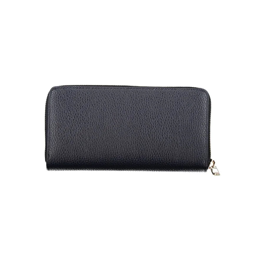 Tommy Hilfiger Blue Polyurethane Women Wallet