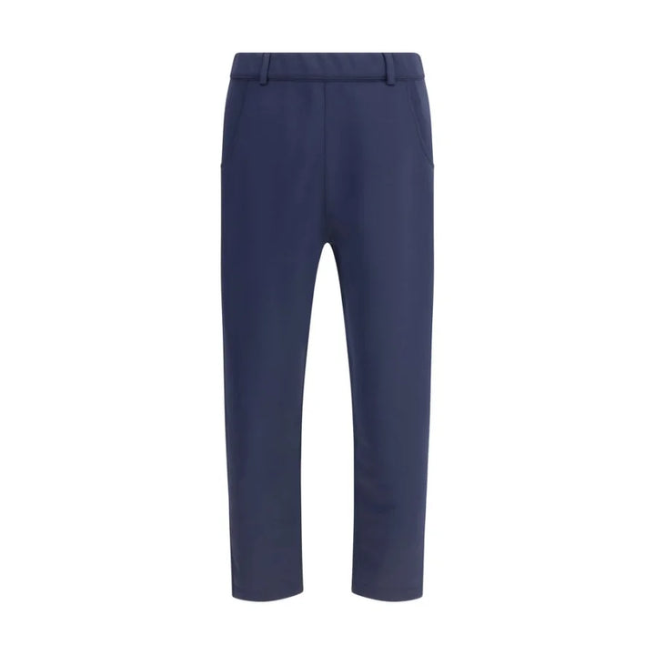 Prada Blue Polyester Casual Pants