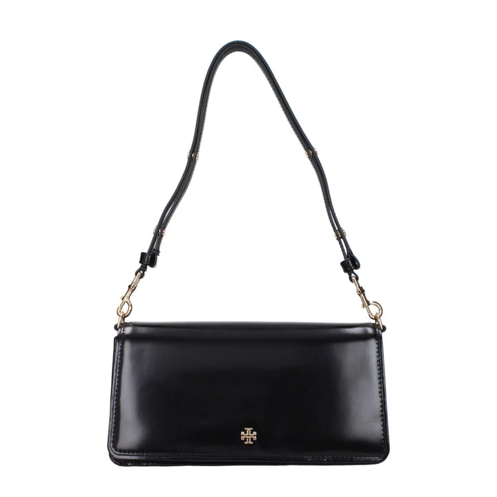 Tory Burch Black Leather Shoulder Bag