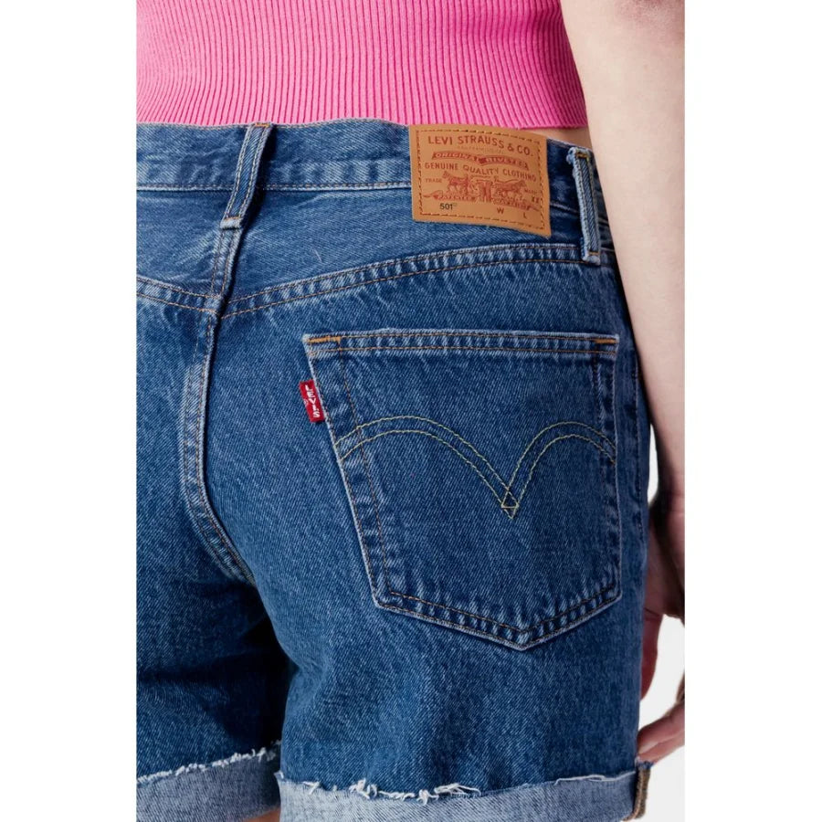 Levi’s Blue Cotton Shorts