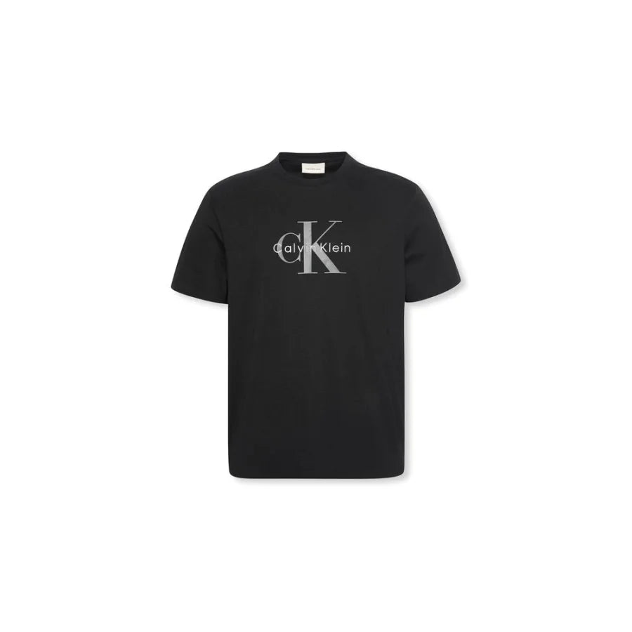 Calvin Klein Jeans Black Cotton T-Shirt