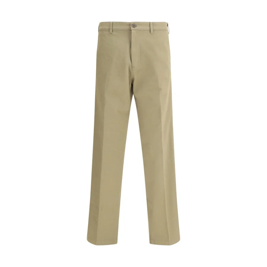 Prada Beige Cotton Chino Pants