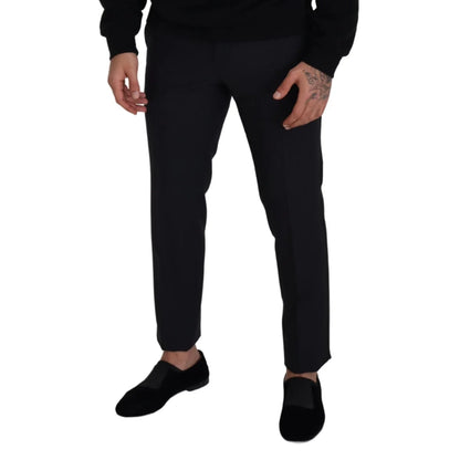 Absolutely Stunning Dolce Gabbana Black Dress Trousers &
