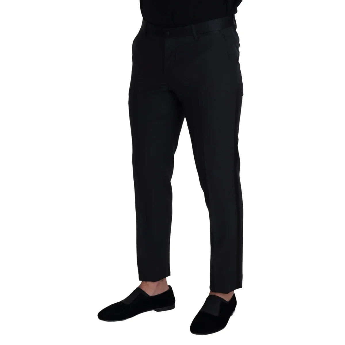 Absolutely Stunning Dolce Gabbana Black Dress Trousers &