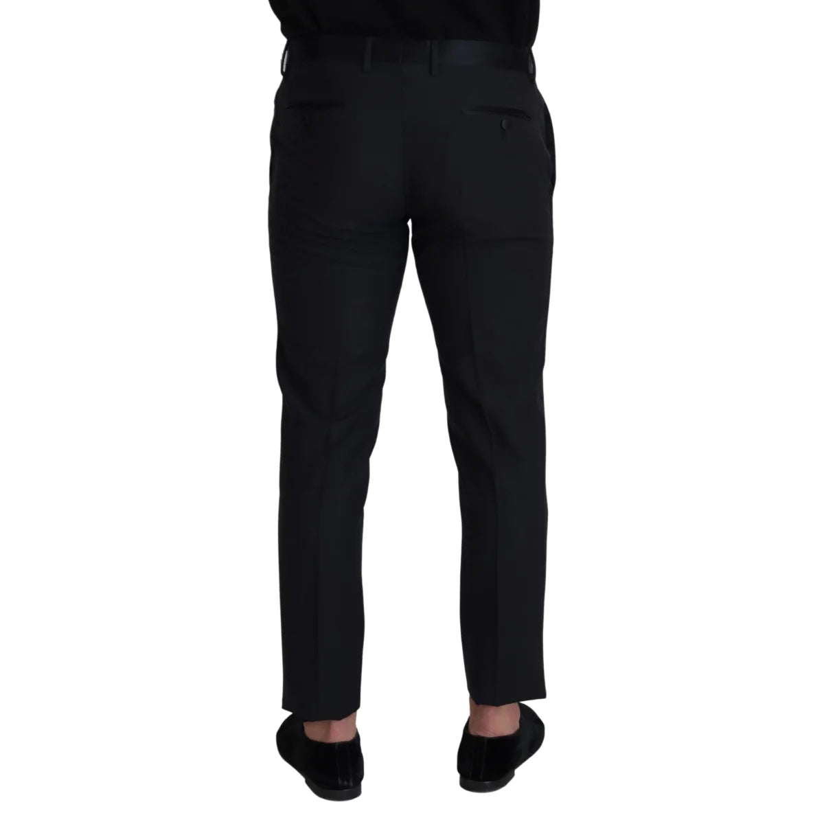 Absolutely Stunning Dolce Gabbana Black Dress Trousers &