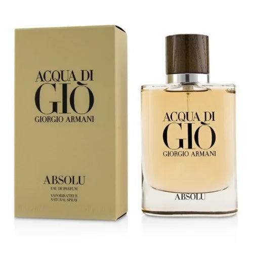 Acqua Di Gio Absolu Perfume for Men Aquatic Freshness and Citrus Luxury Men’s Cologne Giorgio Armani