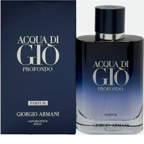 Giorgio Armani Profondo Parfum Aromatic Aquatic Fragrance for Men Men’s Cologne
