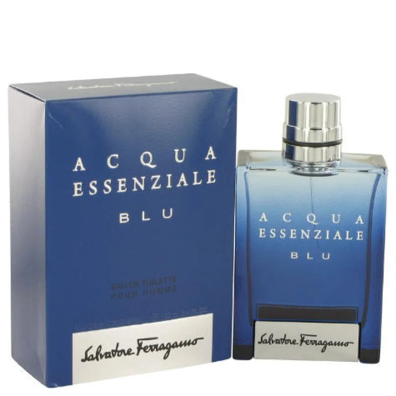 Invigorating Acqua Essenziale Blu with Calabrian Bergamot for Modern Men Men’s Cologne Salvatore Ferragamo