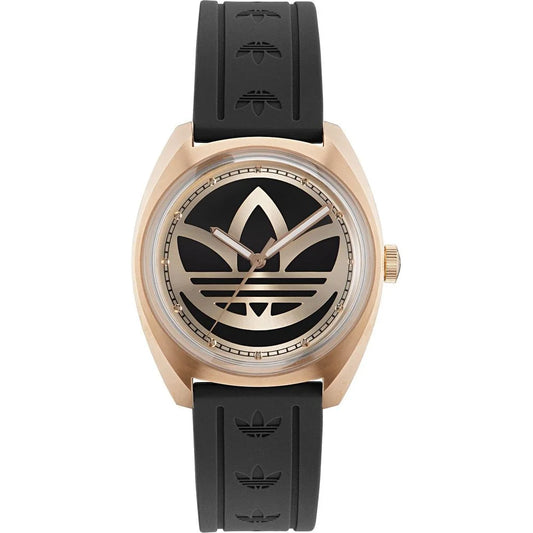 Adidas Black Synthetic Dress Watch