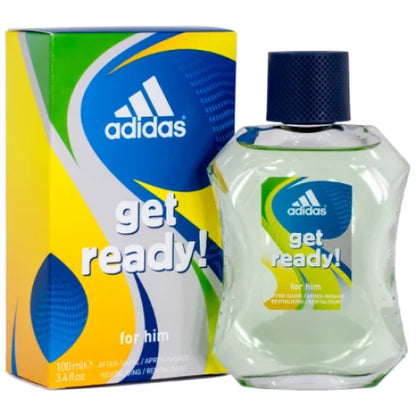 Adidas Get Ready Invigorating Woody Scent for Active Men Aftershave