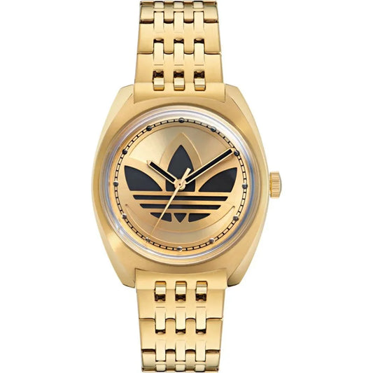 Adidas Gold Stainless Steel Bracelet Watch