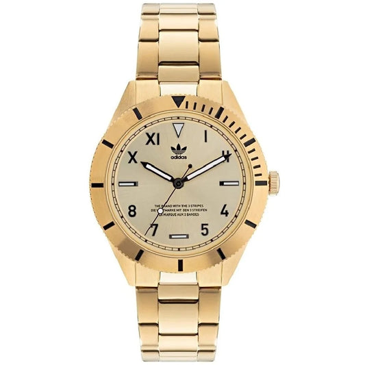 Adidas Gold Stainless Steel Dress Watch