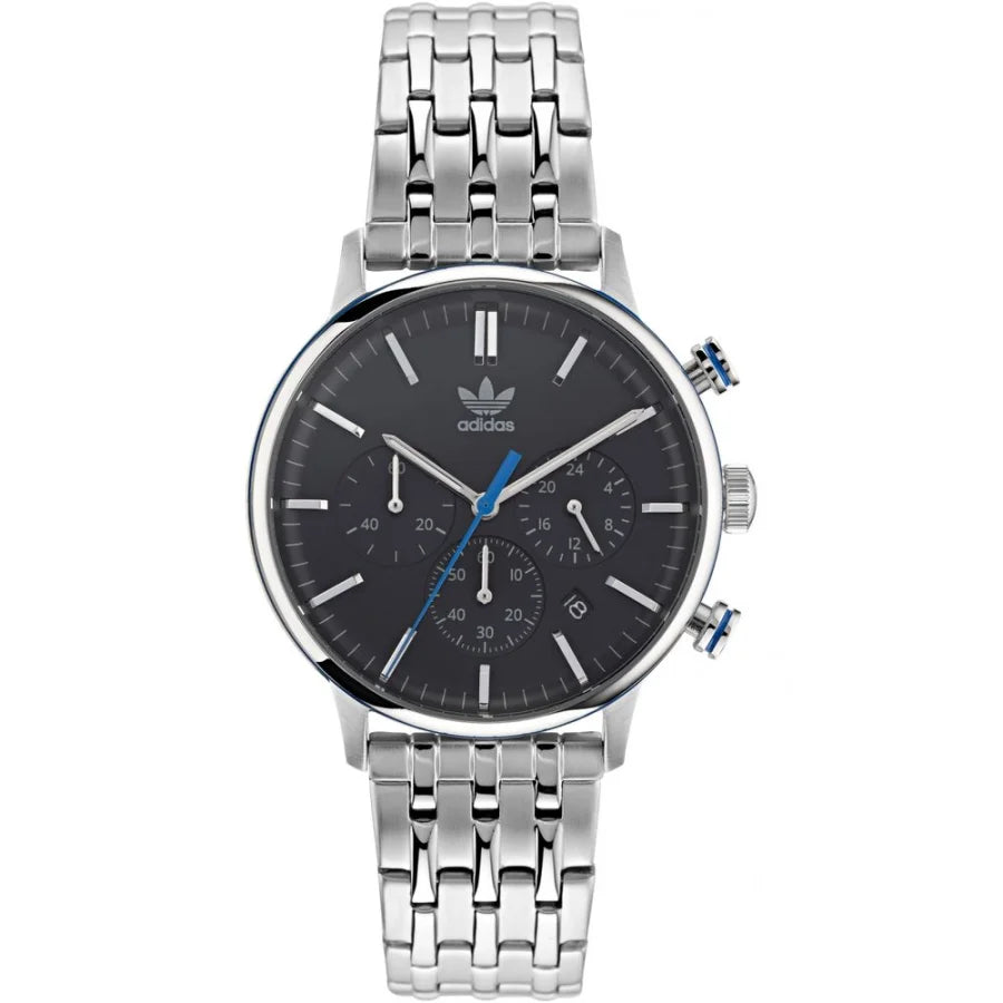 Adidas Gray Stainless Steel Dress Watch