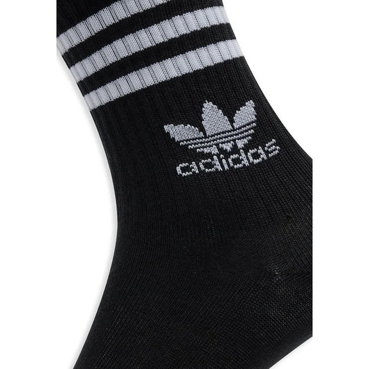 Adidas Originals Black Cotton Socks
