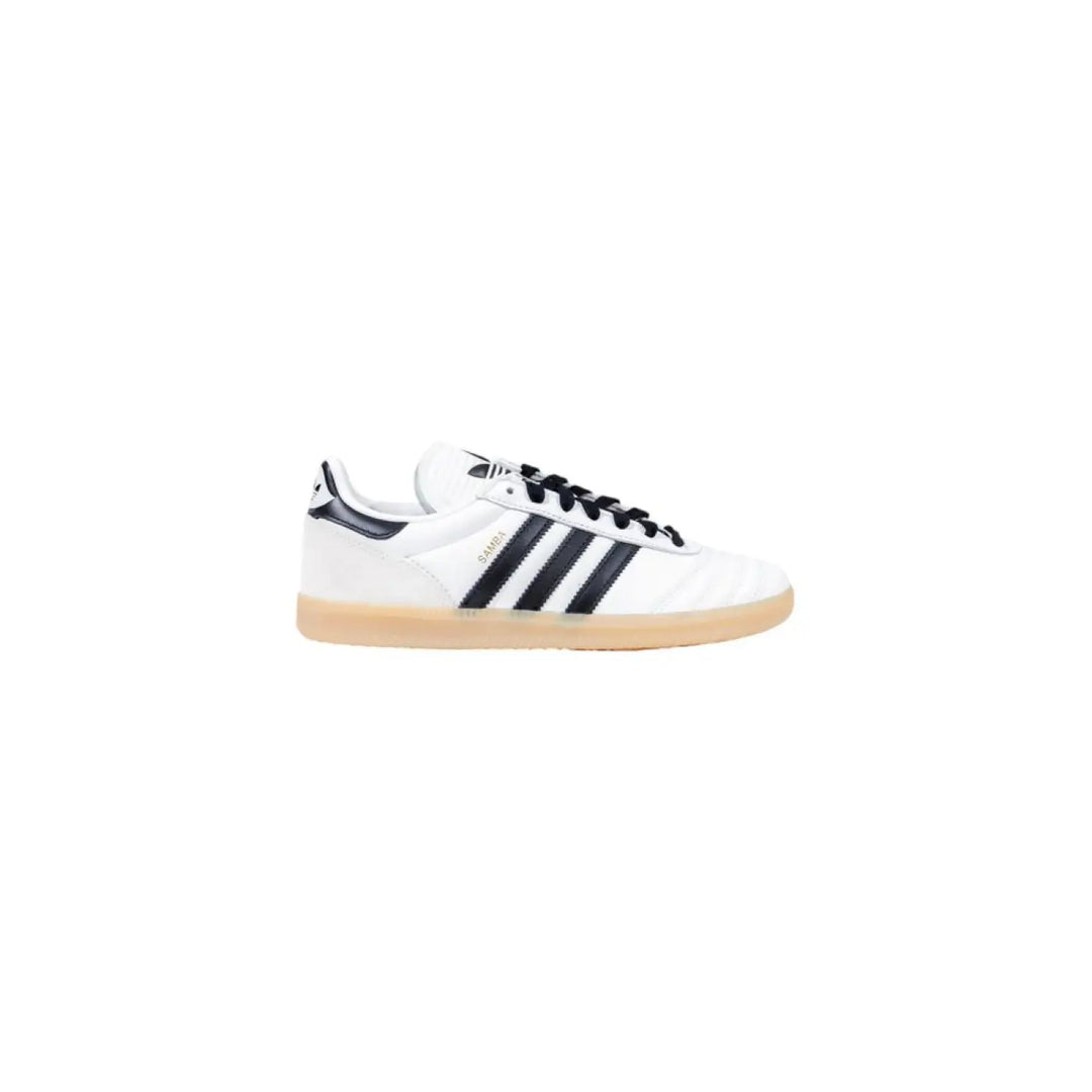 Adidas Originals Black and White Artificial Leather Athletic Sneakers