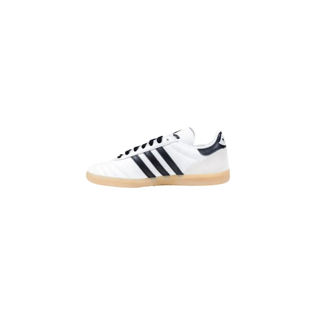 Adidas Originals Black and White Artificial Leather Athletic Sneakers