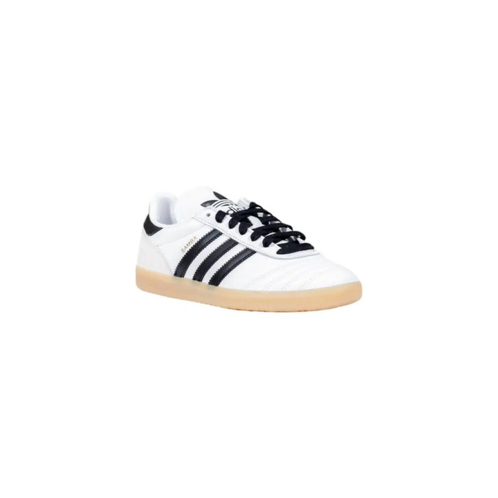 Adidas Originals Black and White Artificial Leather Athletic Sneakers