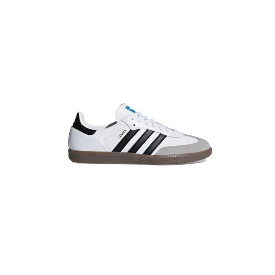 Adidas Originals White Leather Low Top Sneakers