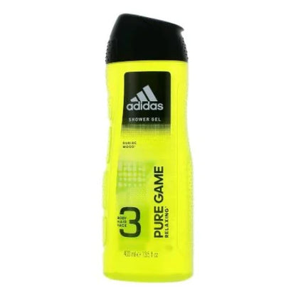 Adidas Pure Game Face Shower Gel for Men 3 in 1 Refreshment Men’s Bath & Body