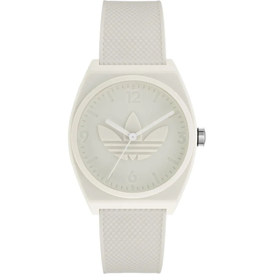 Adidas White Synthetic Dress Watch