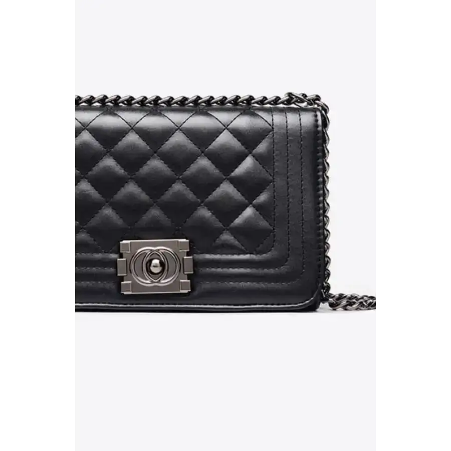 Elevate Your Style with the Adored PU Leather Crossbody Bag Bags Shoulder bags Trendsi