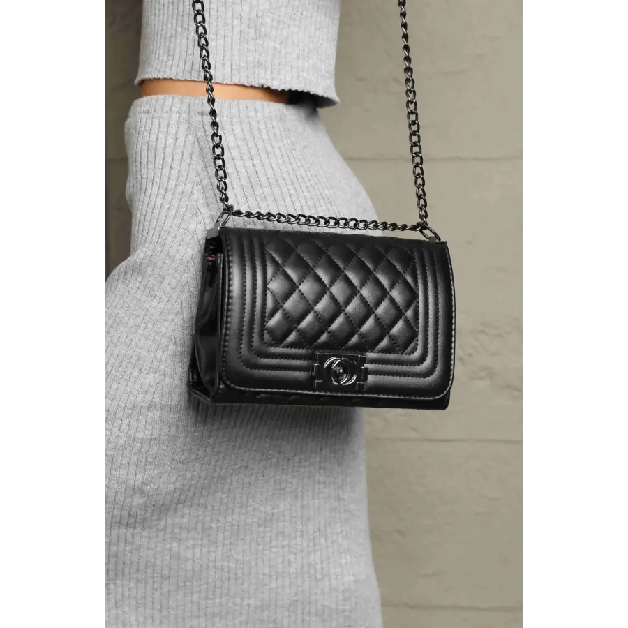 Elevate Your Style with the Adored PU Leather Crossbody Bag Bags Shoulder bags Trendsi