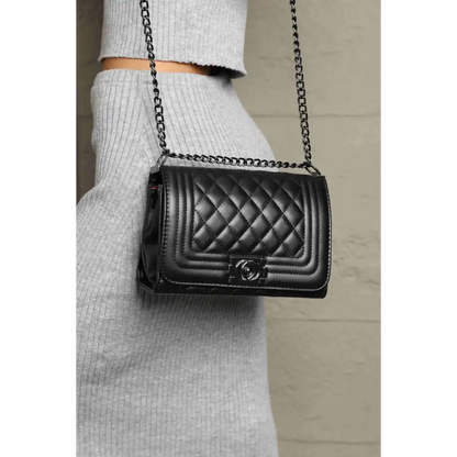 Elevate Your Style with the Adored PU Leather Crossbody Bag Bags Shoulder bags Trendsi