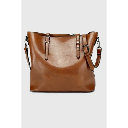 Elevate Your Style with the Adored PU Leather Tote Bag Bags Shoulder bags Trendsi