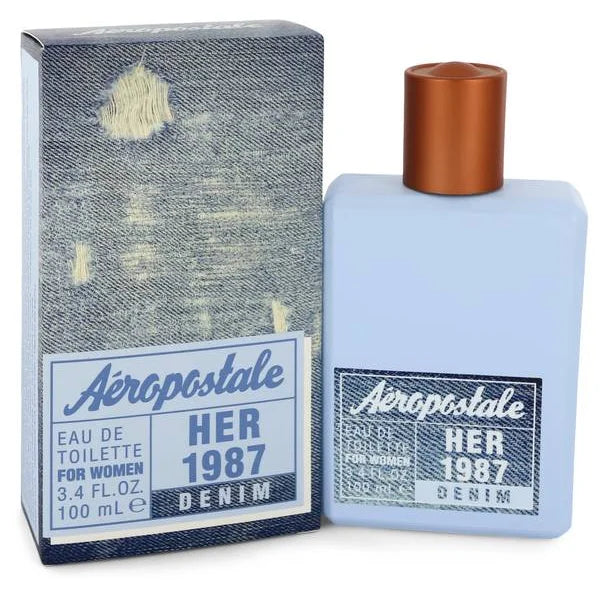 Aeropostale Her 1987 Denim Perfume Fresh Summer Scent for Women Women’s