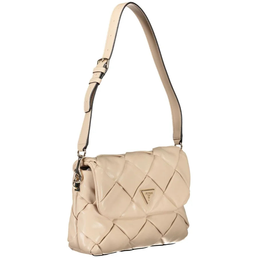 Guess Jeans Rosa Poliuretano Women Backpack