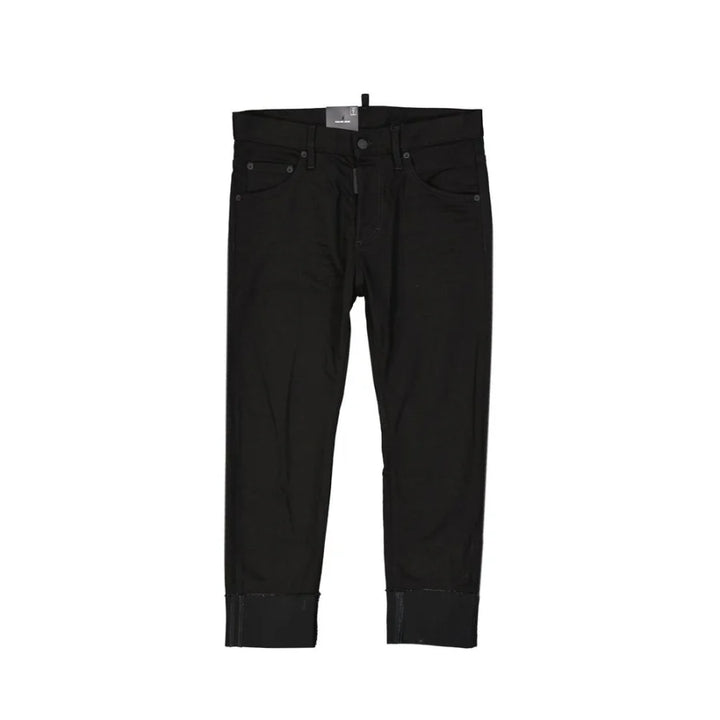 Dsquared² Black Cotton Jeans Denim