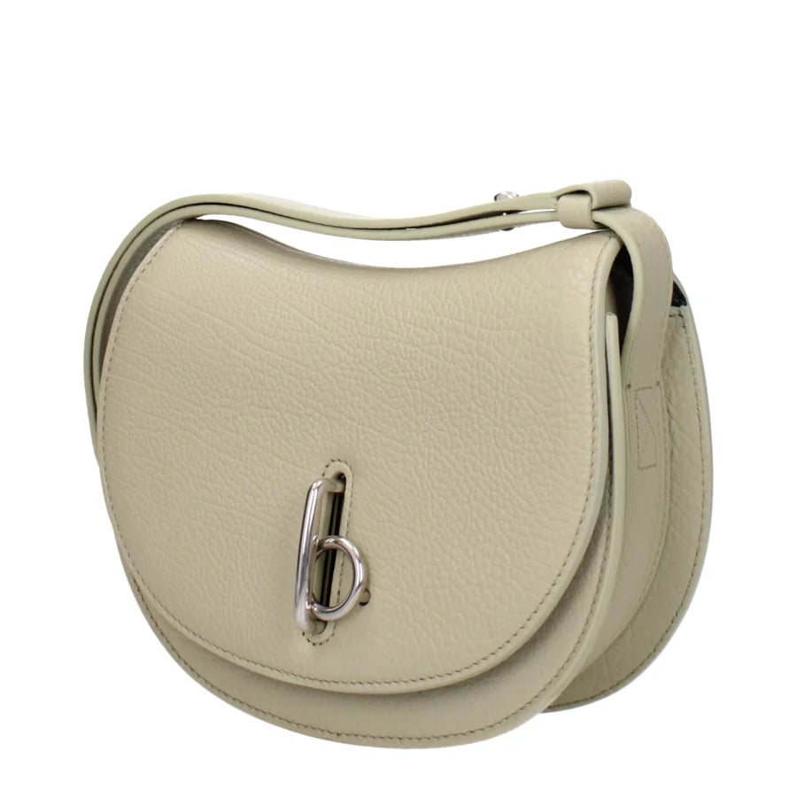 Burberry - Green Leather Shoulder Bag