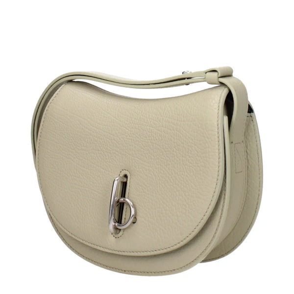 Burberry - Green Leather Shoulder Bag