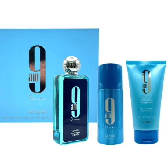 Afnan 9am Dive Gift Set Unleashed for Men Men’s Sets