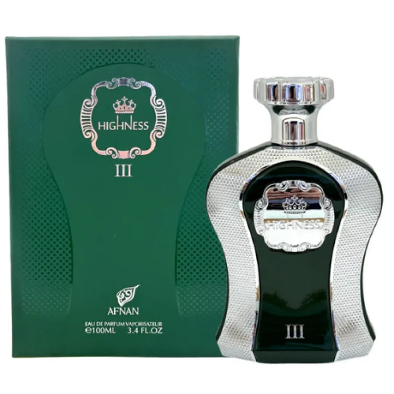 Afnan Highness III Green Aromatic Spicy Fragrance for Men Men’s Cologne