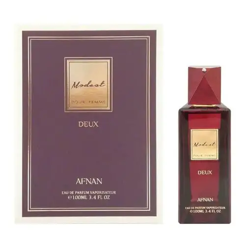 Indulge in Afnan Modest Deux Eau a Sensational Berry Chocolate Scent Women’s Perfume