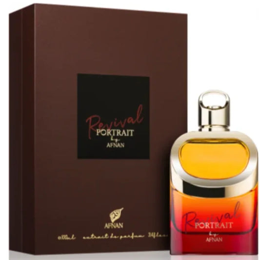 Afnan Revival Portrait Amber Spicy Fragrance for Him and Her Unisex